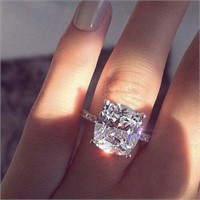 Sunshine Women Jewelry 925 Silver Plated Ring