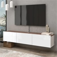 Latitude Run Floating TV Stand Up to 80" TV's $444