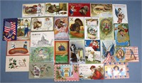 (26) Good Assorted Holiday Postcards