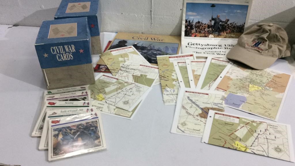 Civil War Maps & Cards M12C