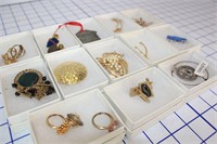 13 ASSORTED BOXES OF JEWELRY