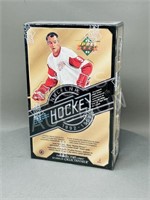 Sealed box of Upper Deck hockey cards