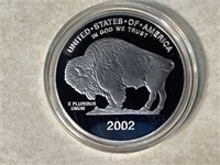 2002 Buffalo/Indian Head Commemorative Coin