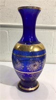 Large Cobalt Blue Vase K14A