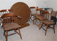 Kitchen Table with 5 chairs.