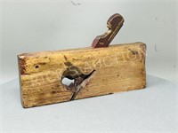antique wood molding plane w/ blade