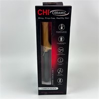 Chi Ceramic Hair Curling Iron 1" Black Carbon, New