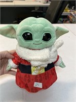 Holiday dressed baby Yoda