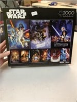 2000 piece puzzle of movie posters looks factory