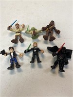 2011 Star Wars imaginext figures 6 total