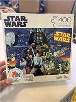 400 piece Star Wars puzzle, big and small pieces
