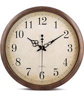 Bernhard Products Vintage Brown Wall Clock