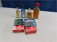 Lot 250+rounds .22 Ammo & (4) Booze Shooters