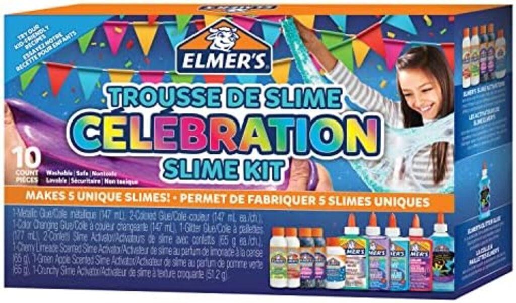 Elmer?s Celebration Slime Kit, Slime Supplies