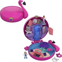 Polly Pocket Mini Toys, Compact Playset with 2