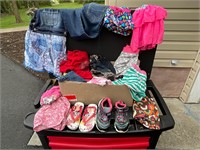Kids clothes and shoes, mostly 3T.
