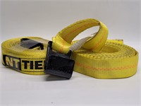 2pk, 2in Winch Strap with Flat Hook