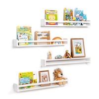 Fun Memories Nursery Book Shelves for Wall Set of