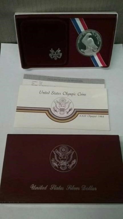 United States 1984 Olympic Silver Dollar