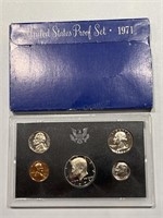 1971 Us Proof Set - 5 Proof Coins