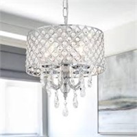 VILUXY Rustic Crystal Chandelier French Pendant