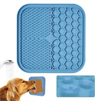 KILIN DOG LICK MAT WITH SUCTION CUPS (BLUE) 8.2
