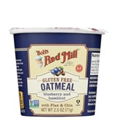 BOB'S RED MILL GLUTEN FREE OATMEAL CUP, BLUEBERRY
