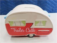 modern pottery 7" Camper Coin Bank