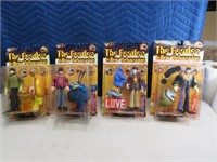 complete 4pc THE BEATLES McFarland Toys 1999 SET