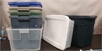 7 Totes - only 2 W/Lids