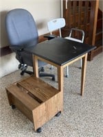Table, Desk Chair, TV Cart, Shower Chair