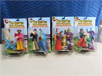 4pc Spawn THE BEATLES on card Toys Figure SET