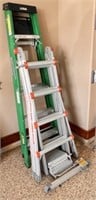 Gorilla 6ft Fiberglass Ladder, Ladder System