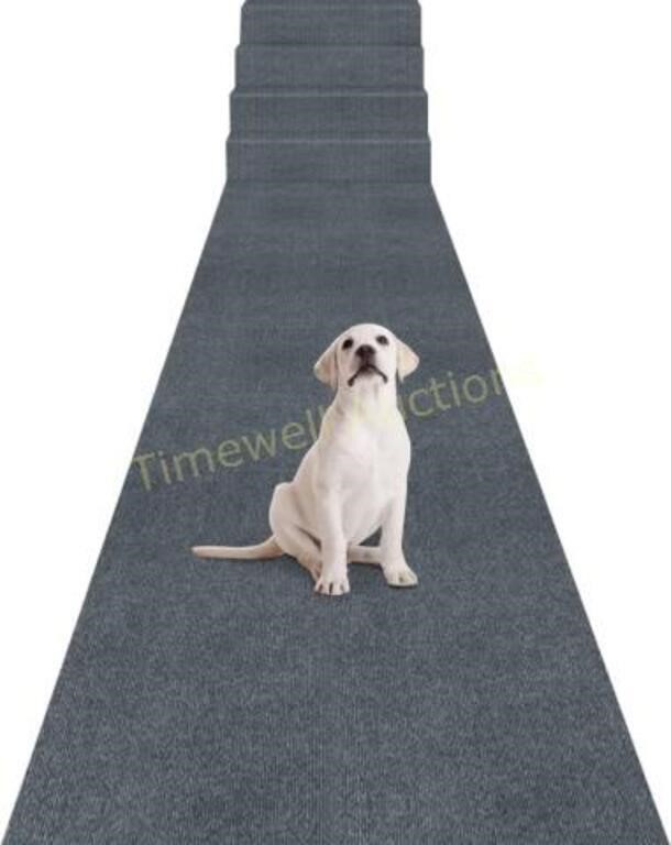 Bolinker Runner Rug 1.97'x5.9' Non Slip  Grey