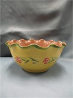 Rooster mixing bowl .