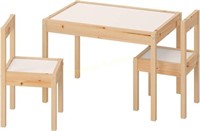 IKEA LTT Children's Table and 2 Chairs