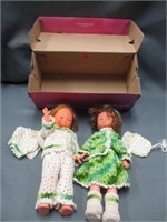 Vintage dolls .