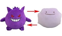 12" Pokemon Reversible Pillow Transform Gengar