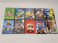 10pk Misc Movies on DVD