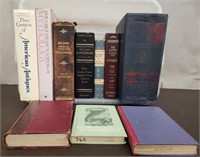 Lot of Vintage Novel Collections, Dictionary,