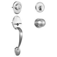 VEVOR Front Door Handle and Deadbolt Set, Satin