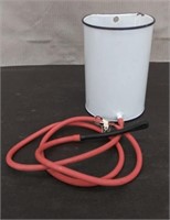 Enamel Enema Pot