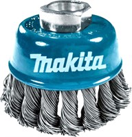 Makita 3" Knotted Wire Cup Brush For Grinders