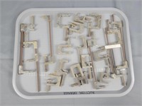 Lot Assorted Small Clamps