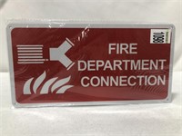 EYOLOTY 2PCK FDC FIRE DEPARTMENT CONNECTION METAL