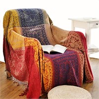 Bohemian Throw Blanket for Couch?Colorful