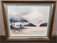 Beautiful Signed & Numbered Watercolor of Islands