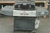 Uniflame BBQ Grill With Side Burner & Cover