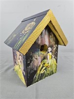 Painted Beauty & The Beast Birdhouse Kathy Dache