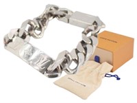 Louis Vuitton Monogram Bar Chain Bracelet